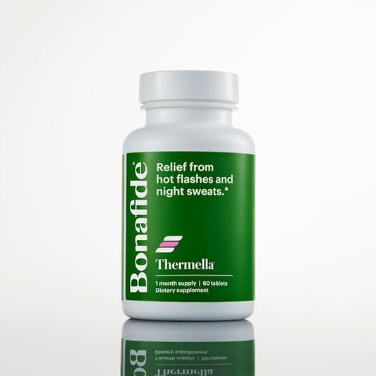 Bonafide Thermella Fast-Acting Hot Flash and Night Sweats Relief. — 1-Month Supply (60 Tablets)