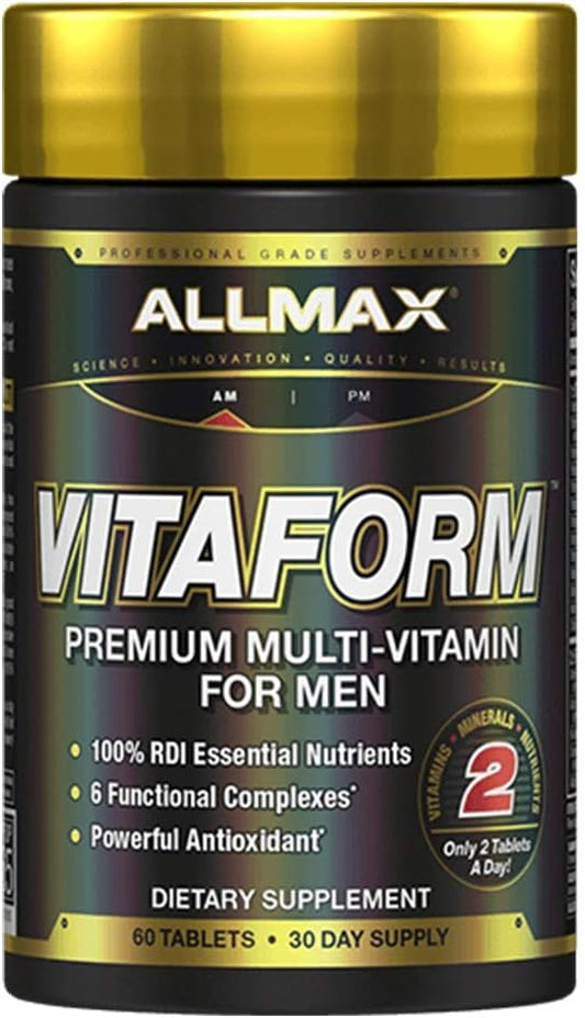 ALLMAX Nutrition - Vitaform - Multi-Vitamin for Men, 60 Tablets (Pack of 1)