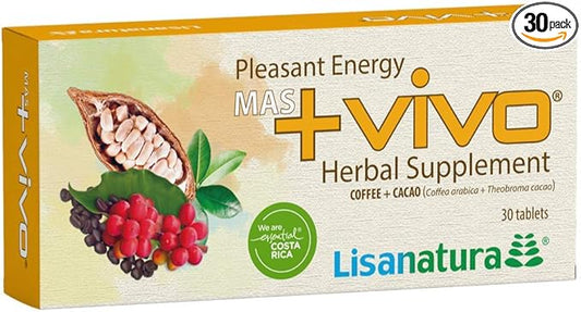 + Vivo Herbal Supplement - Sugar, Gluten & Lactose Free - 30 Tablets