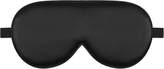 Sleep Mask, Real Natural Pure Silk Eye Masks with Adjustable Strap for Sleeping, Mulberry Silk Eye Sleep Shade Cover, Block Light Reduces Puffy Eyes Traveling Gifts