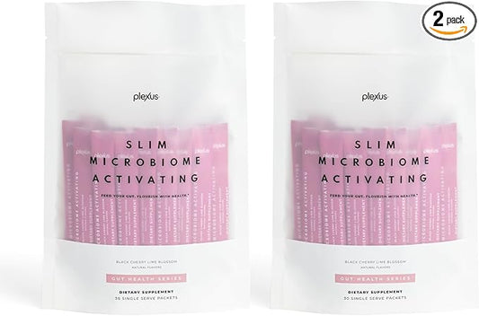 Plexus Slim MicroBiome Black Cherry Lime Blossom, 1, 4.0 Ounce (2 Pack)