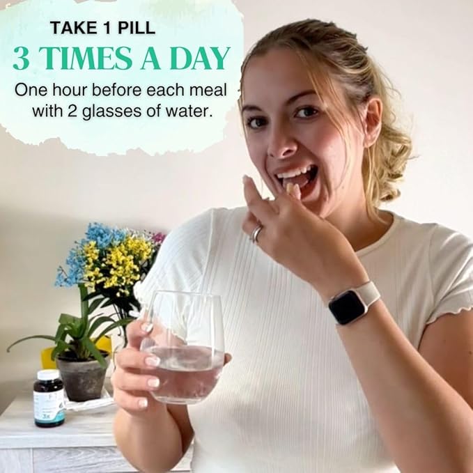 Natural Appetite Support Formula for Women. Improves Digestive & Gut Health. Plant-Based, Vegan, Vegetarian. Includes Glucomannan. No Stimulants, No Caffeine. 30-Day Supply.