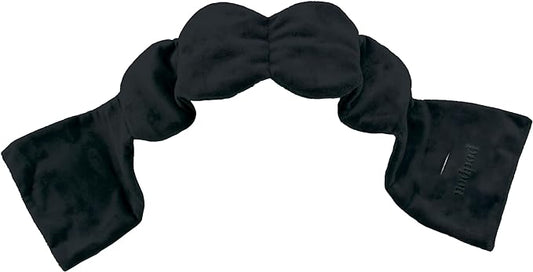 Nodpod Gentle Pressure Sleep Mask | Patented Light Blocking Design for Sleeping, Traveling & Relaxation - Black Onyx