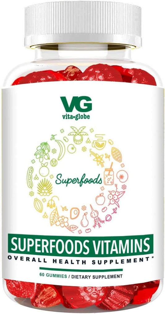 Super Food Gummy Vitamins - Immune Booster, 60 Count