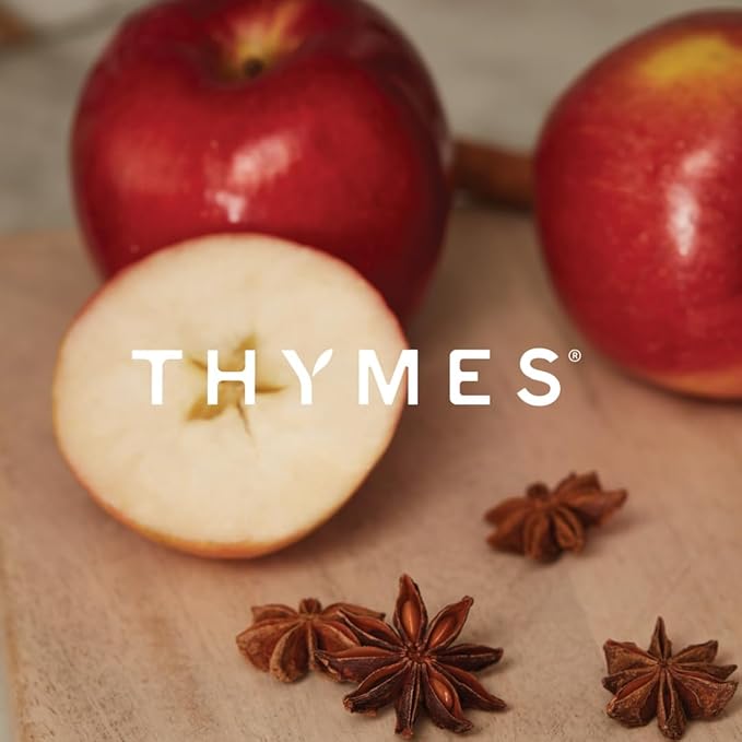 Thymes Simmered Cider Reed Diffuser Oil Refill – Home Fragrance Oil for Diffuser – Holiday Reed Diffuser Refill - Simmered Cider – Aromatherapy Diffuser Oils Scents (7.75 fl oz)