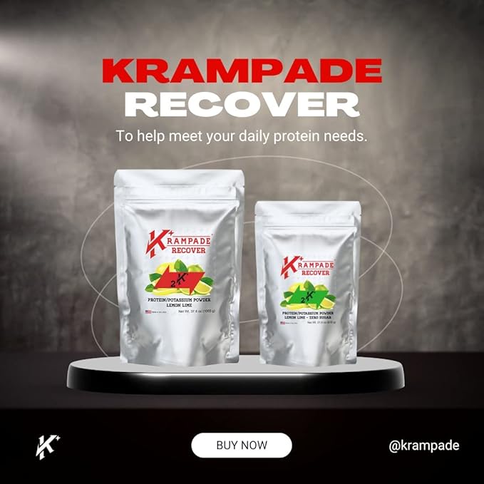 Whey Protein Electrolytes Powder | 30g Protein & 7g BCAA + 2,000mg Potassium Supplement + Magnesium | >2X More K+ Than Coconut Water