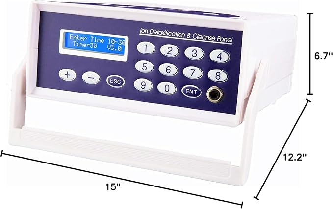 Ionic Detox Foot Bath Machine, Foot Detox Machine Ionic Detox Foot SPA System with Wrist Strap, Far Infrared Waistbelt and Array As Holiday Gift