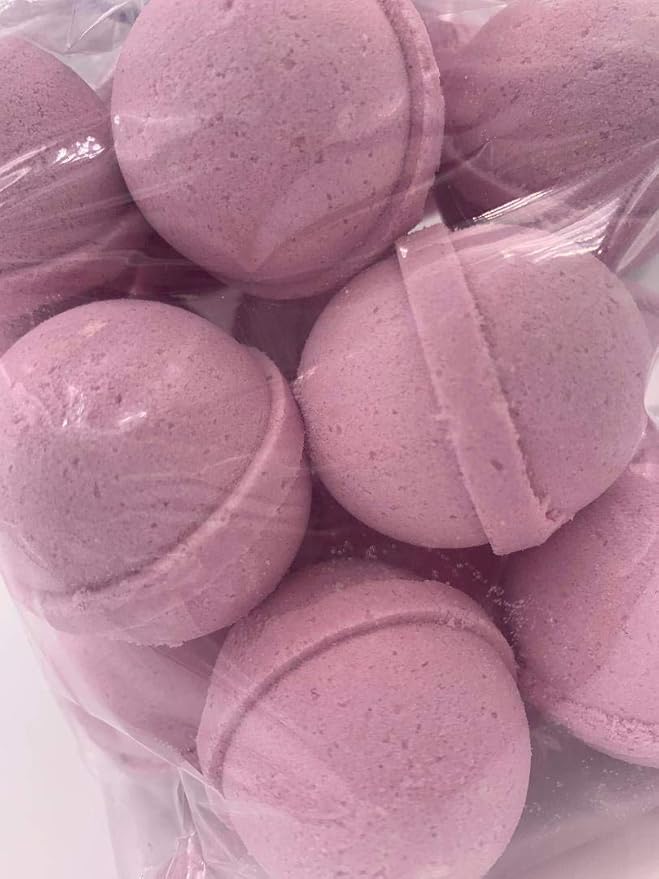 Spa Pure Dragon's Blood Bath Bombs: Made With Shea Butter, Ultra Moisturizing, Great for Dry Skin (14 Count) Pack of 1