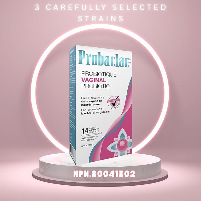 Vaginal Probiotic Bacterial Vaginosis Formula. Reduces The Recurrence of Bacterial vaginosis. Contains 8 Billion Active Cells.Balances Yeast and Bacteria to Maintain Feminine Health (1)