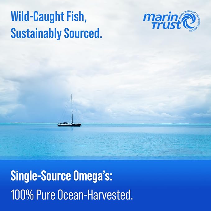 Triple Strength Omega 3 Fish Oil 3600 mg | EPA & DHA | 180 Softgels | Burpless Fish Oil Supplement, Wild Caught | Over 2100mg Omega-3 Fatty Acids Supplements | Natural Lemon Flavor Omegas 3 Pills
