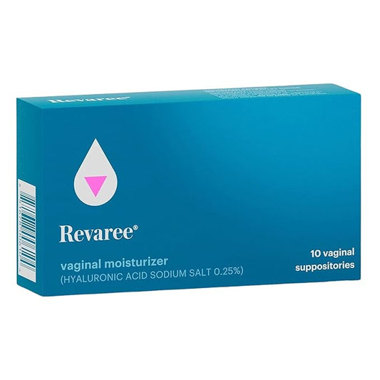 Revaree by Bonafide. Vaginal Moisturizer with 5mg Hyaluronic Acid. — 1-Month Supply (10 Inserts)