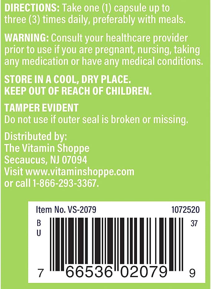 The Vitamin Shoppe Milk Thistle Extract 70mg Capsules, Silymarin Extract for Healthy Liver Support – Seed/Fruit Once Daily Complex for Detoxification Pathways, and Overall Liver Health (100 Capsules)