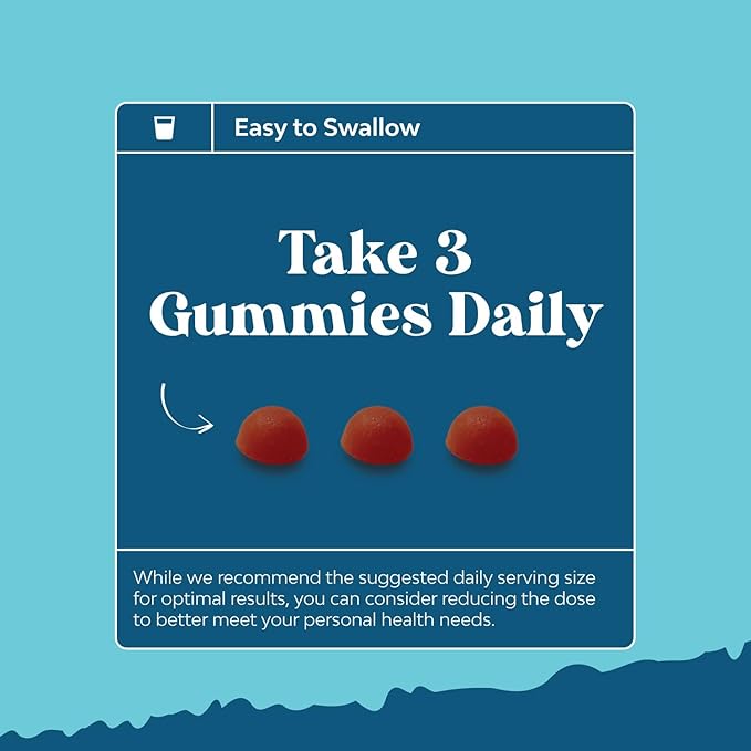 Men's Multivitamins Gummies with Superfood Complex - Daily Multivitamin for Men with CoQ10 and Ashwagandha for Energy and Immunity - Vegetarian Adult Multivitamin Gummies for Men (2 Month Supply)
