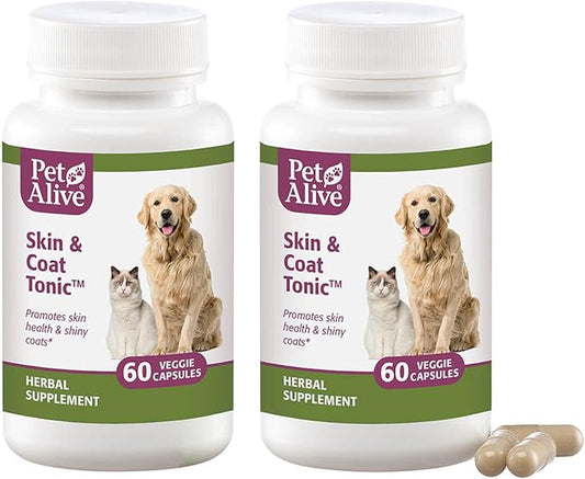PetAlive Skin & Coat TonicTM 2 Pack