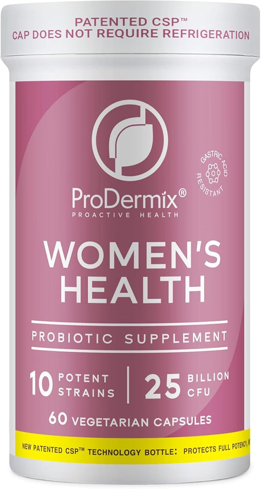 Probiotics for Women, Vaginal Probiotic, Promotes PH Balance, UT Health, 25 Billion CFU, Once Daily Womens Supplement, Kosher, (60 Capsules)