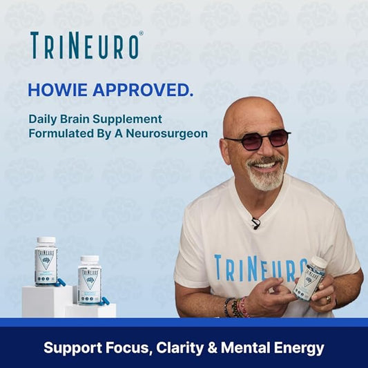 Daily Brain Supplement, Premium Nootropic Helps Boost Memory, Enhance Cognition, and Support Brain Health & Immune Function with Phosphatidylserine, Resveratrol & Glutathione (60 Servings)