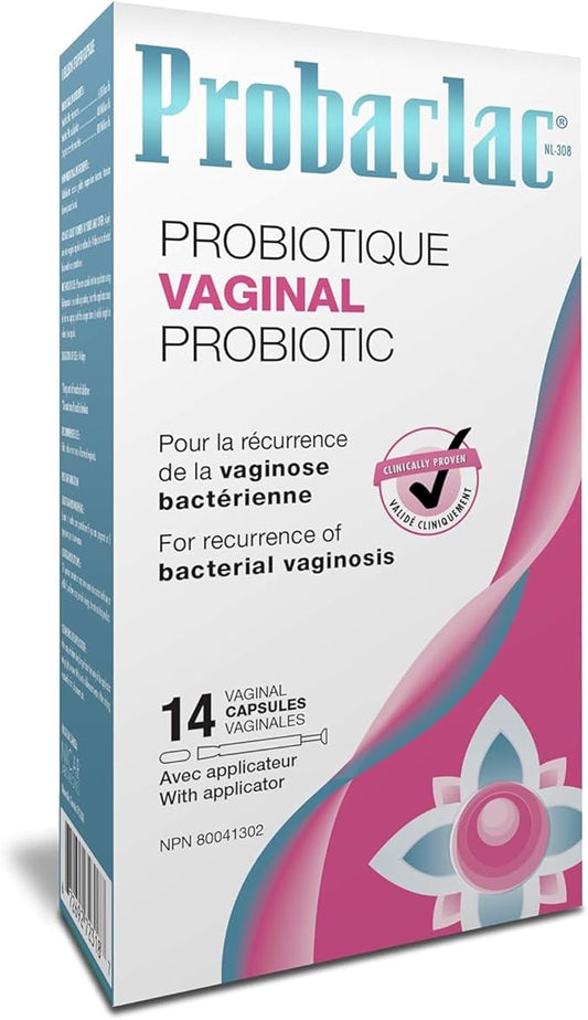 Vaginal Probiotic Bacterial Vaginosis Formula. Reduces The Recurrence of Bacterial vaginosis. Contains 8 Billion Active Cells.Balances Yeast and Bacteria to Maintain Feminine Health (1)