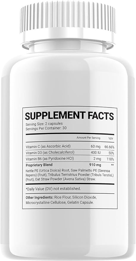 (1 Pack) URO Sync Prostate Support Capsules – UroSync Pills Supplement, Maximum Strength, New Improved Multivitamin Formulation, URO Sync Reviews, 60 Capsules