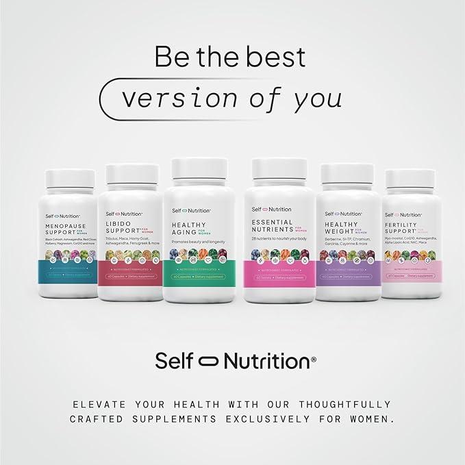 Healthy Aging Supplement for Women - Resveratrol, NAD, Collagen Booster, Biotin, Hyaluronic Acid & More. Cellular Health, Beauty, Longevity - USA, Vegan, 60 Capsules.