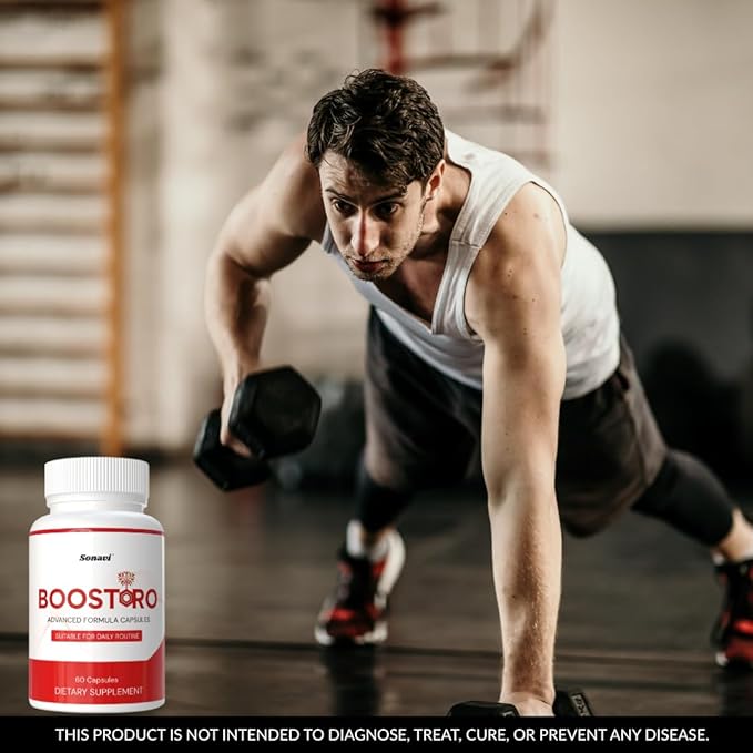 Bo.ost~oro | Advance Support Formula | Capsules for Men | Pills for Men Ingredients | 300 Capsules