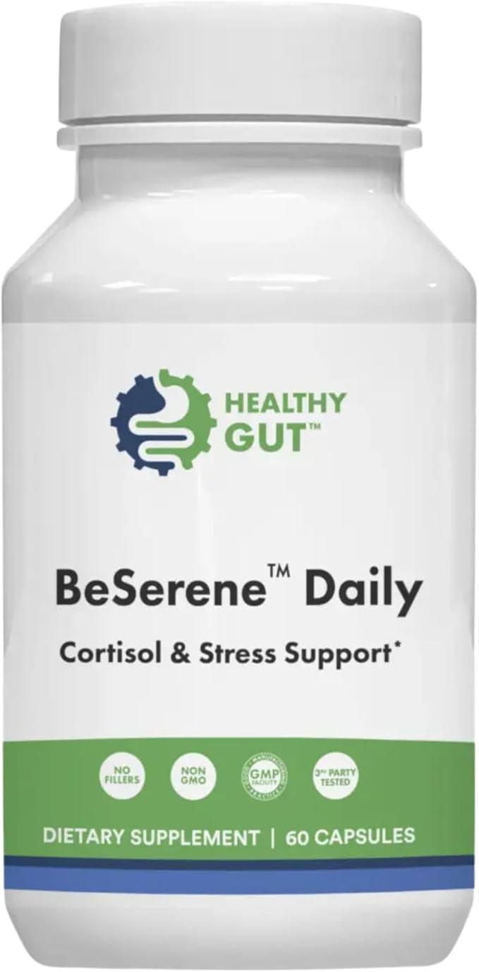 BeSerene Daily | Cortisol & Stress Support | Supports Your Sleep and Adrenals | 30 Servings