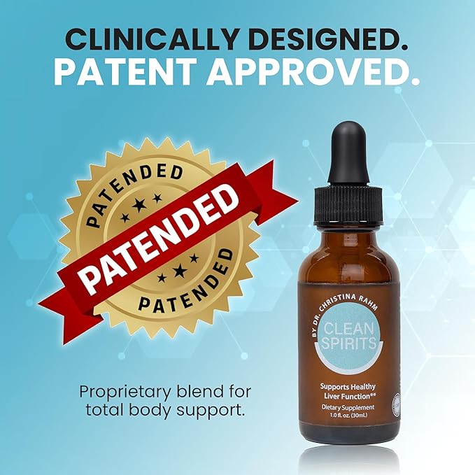 Clean Spirits Liver Function Support - Advanced Cleanse Formula for Enzyme Production - Natural Repair Complex with Antioxidants for Immune System & Oxidative Stress Protection