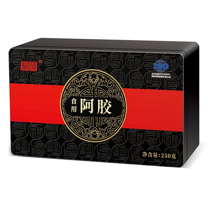 Chinese Herbs Premium Quality Ejiao Block E Jiao Gelatin Cake Ejiao Ar Jiao Tablets 250g(8.8oz)