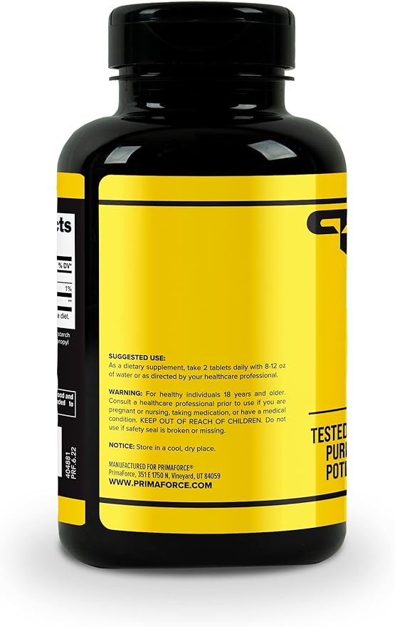 Primaforce MSM Tablets 2000mg Serving, 180 Tablets, 90 Servings
