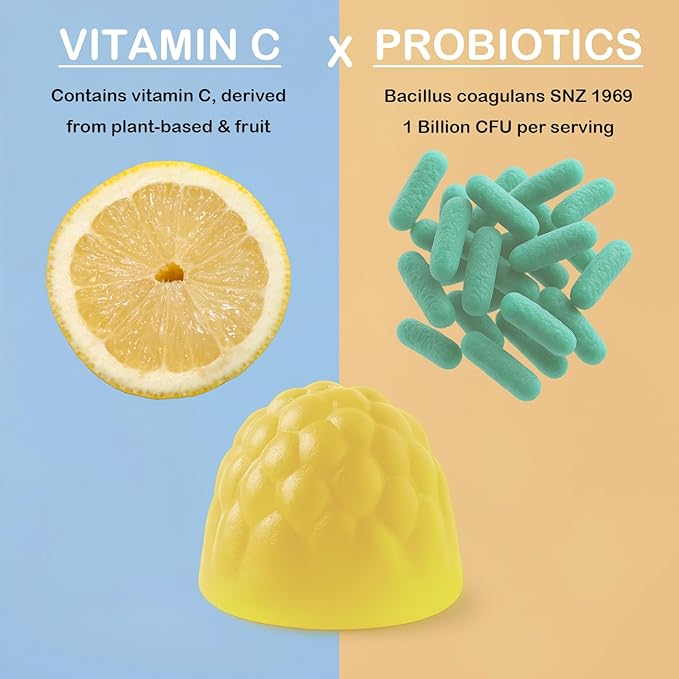 MATOP Premium Feminine Balance Gummies for Women - pH Balance Vaginal Probiotic Lemon Gummy Vegan Gluten-Free Wellness 90 Gummies - 30 Servings