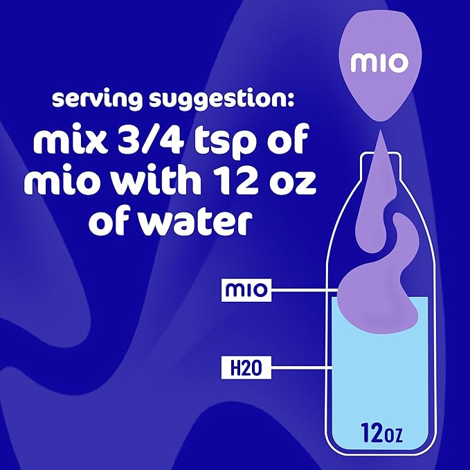 mio Unwind Blood Orange Hibiscus Liquid Water Enhancer with Magnesium & B Vitamins, 1.62 fl oz Bottle