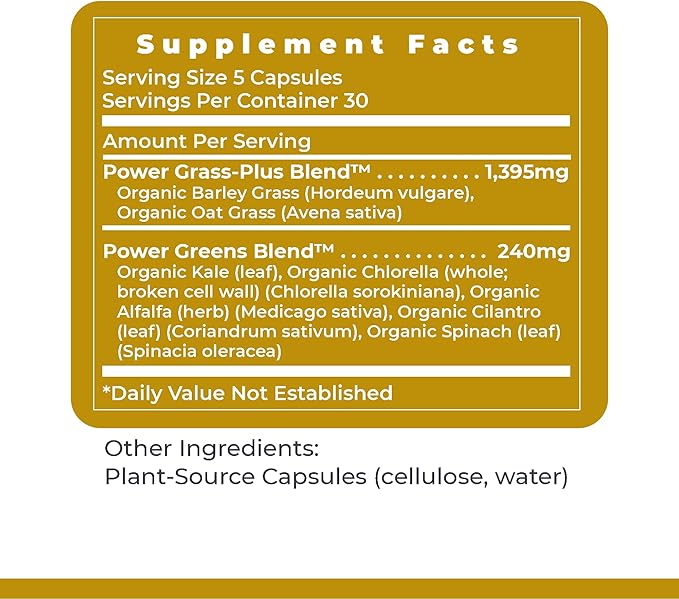 Premier Research Labs Greens Capsules - Super Greens Capsules, Greens Supplements, Super Greens Pills for Wellness, Veggie Pills with Leafy Greens, Kale, Chlorella - 150 Vegetarian Capsules