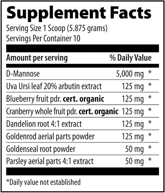 Vibrant Health, U.T. Vibrance Powder, Crisis Intervention for Urinary Tract Health, 10 Servings