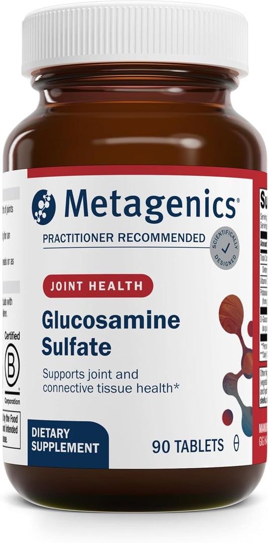 Metagenics Glucosamine Sulfate - Joint Health & Cartilage Health Supplement* - with Vitamin C, Potassium & D-Glucosamine Sulfate - 90 Tablets