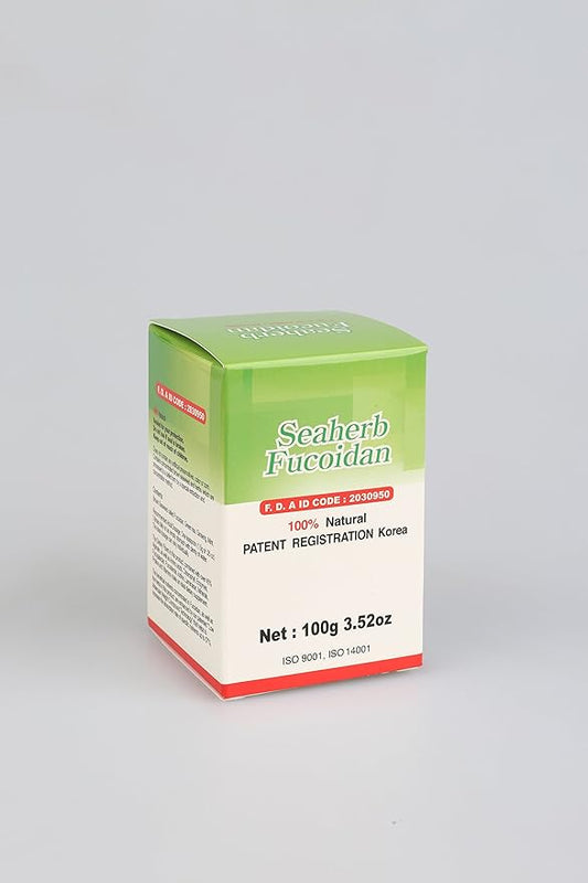 100% Natural Brown Seaweed Extract Fucoidan USFDA Passed(ID Code 2030950)[Powder Type] (100g)