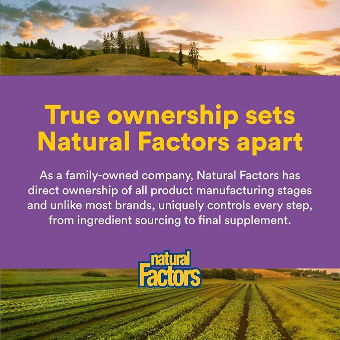 Natural Factors Coenzyme Q10 100 mg, Natural Coenzyme Q10 Supplement for Energy, Heart and Cognitive Support, 240 Softgels