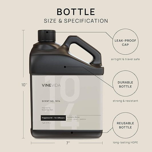 VINEVIDA 128oz Hotel Fragrance Collection - Diffuser Oil for Home - Inspired by Marriott Hotels - Scent No.1014