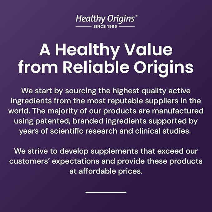 Healthy Origins Methyl Folate 800 mcg (Quatrefolic, Non-GMO, Bioavailable Folate, Gluten Free, Neurotransmitter Support), 120 Veggie Caps