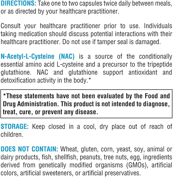 XYMOGEN NAC N-Acetyl-Cysteine 600mg - Cardiovascular, Antioxidant, Liver Detox + Immune Support Supplement - Supports Glutathione Synthesis - Non-GMO NAC Supplement (120 Capsules)