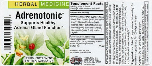Herbs Etc. Adrenotonic™ 1 oz