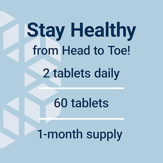 Life Extension Two-Per-Day Multivitamin – Daily Dose of Vitamins & Minerals for Men and Women - Complete Essential Vitamin Supplement for Energy, Health – Gluten-Free – Non-GMO – 60 Tablets