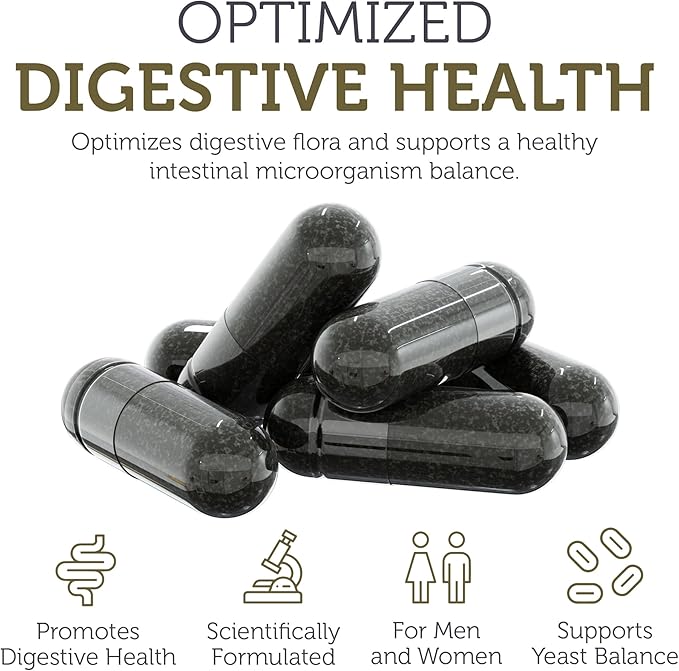 Zahler - CandAid Cleanse Digestive Health Supplement with Probiotics for Women & Men - Daily Adults, Men & Women Probiotic for Gut Health & Overgrowth - Kosher (60 Capsules)