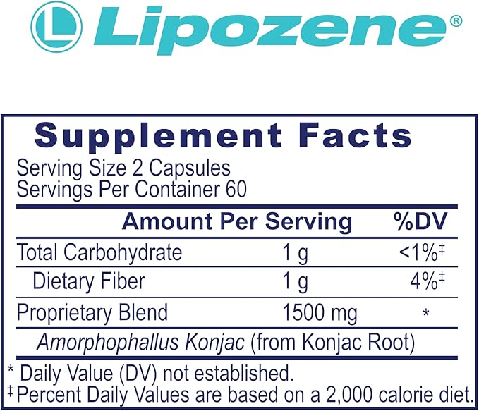 Lipozene 2 120 Count Bottles