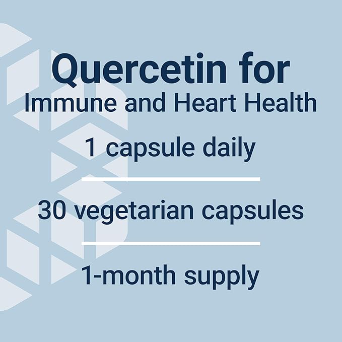 Life Extension Bio-Quercetin, Immune Health Supplement, Heart Health Support, Gluten Free, Non-GMO, Vegetarian, 30 Capsules