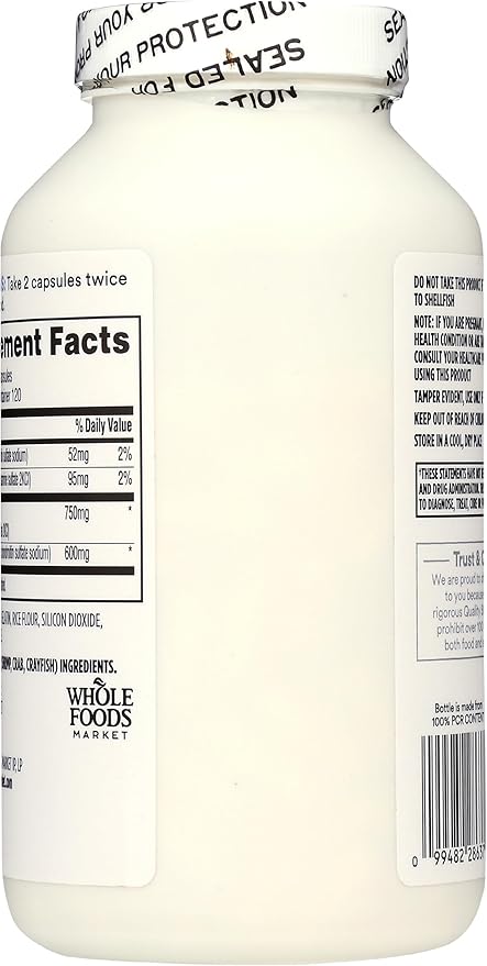365 by Whole Foods Market, Glucosamine Chondroitin, 240 Count