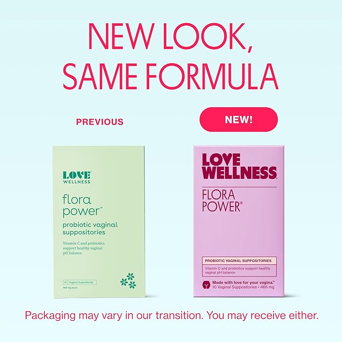 Love Wellness The Killer & Flora Power | Vaginal Suppository Duo with Boric Acid, Probiotics & Vitamin C | Supports pH Balance, Odor Control & Feminine Health | Fragrance-Free, Non-GMO & Paraben Free