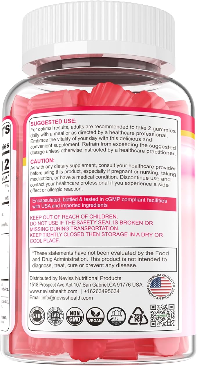 Vaginal Probiotics Gummies for Women PH Balance, Odor Control with Prebiotics, Cranberry, D-Mannose, Promotes Feminine Healthy Vaginal Flora, Urinary Tract, Yeast, Digestive Support, Sugar Free,120Cts