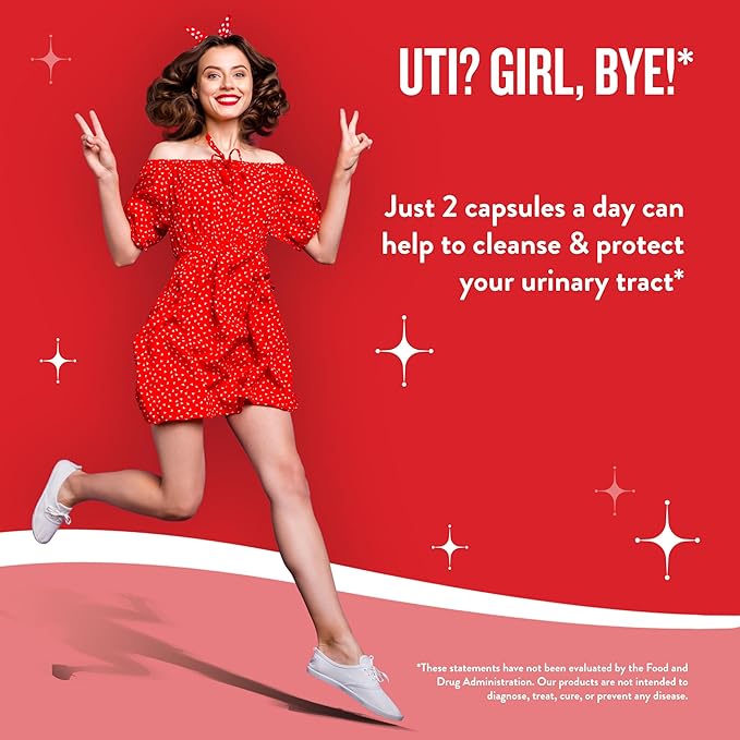 Legendairy Milk Girl’s Gotta Go™ - UTI Support Supplement - Urinary Tract Health for Women - UTI Relief for Women with Sugar-Free Cranberry and D-Mannose, 30 Servings
