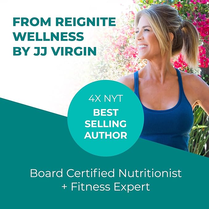 Reignite Wellness by JJ Virgin | SHEatine Powder | Creatine Trifecta for Powerful Aging | Creatine HCL, Taurine & Magnesium Glycinate | Unflavored 60 Servings