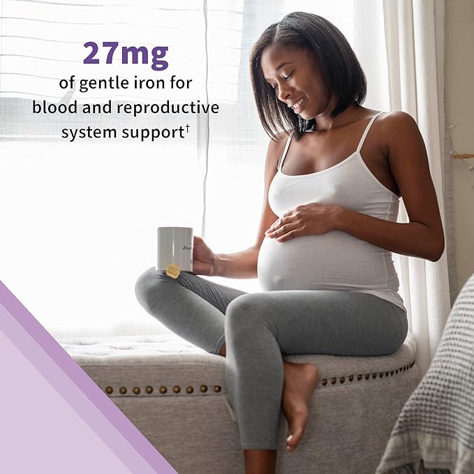 Garden of Life Prenatal Gummy Vitamins for Women with Iron: Folate, Biotin, D3 & Probiotics for Digestion, Vitamin Code Multivitamin, Non-GMO, Gluten-Free, 90 Cherry Lemonade Gummies, 30 Day Supply