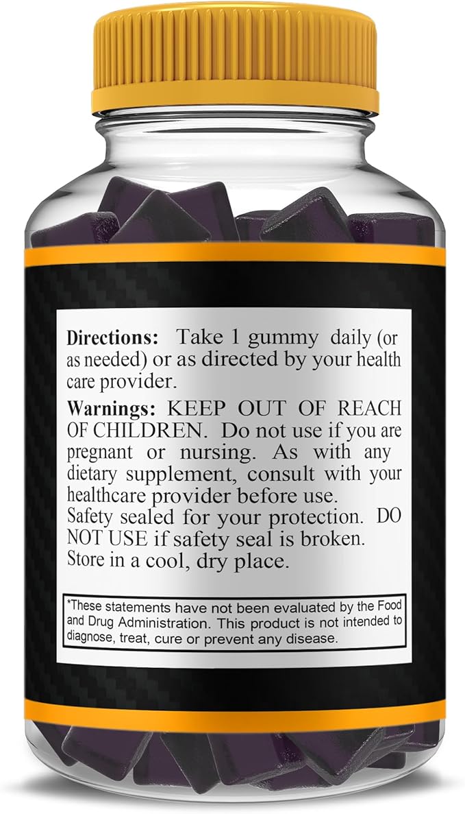 Vigor Force Maximum Strength Performance Gummies VigorForce Premium Gummy Supplement, Vigor Force Maximum Strength Advanced Shilajit Supplement, Vigor Force Advanced Formula Gomitas (30 Gummies)